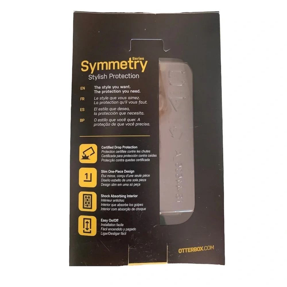 Otterbox Symmetry LG G3 Phone Case - Solid Black, NEW - Picture 4 of 4